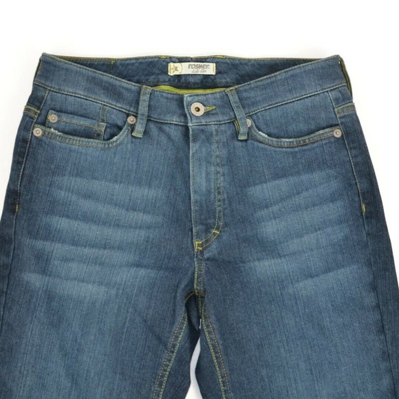 Rosner Gold Star Boot Cut Blue Jeans, Medium Wash Stretch Denim Size 2 - Picture 6 of 8